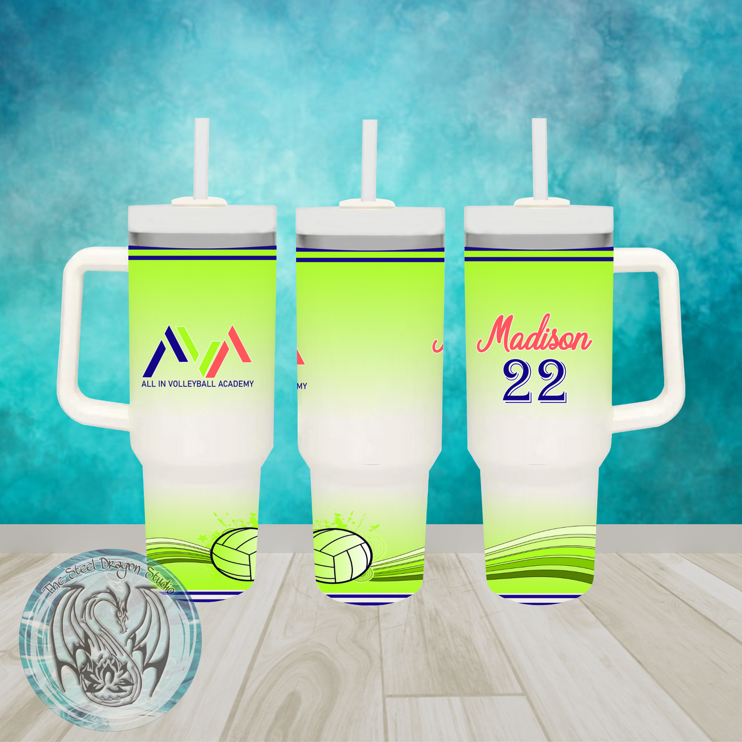 All In Volleyball Tumblers