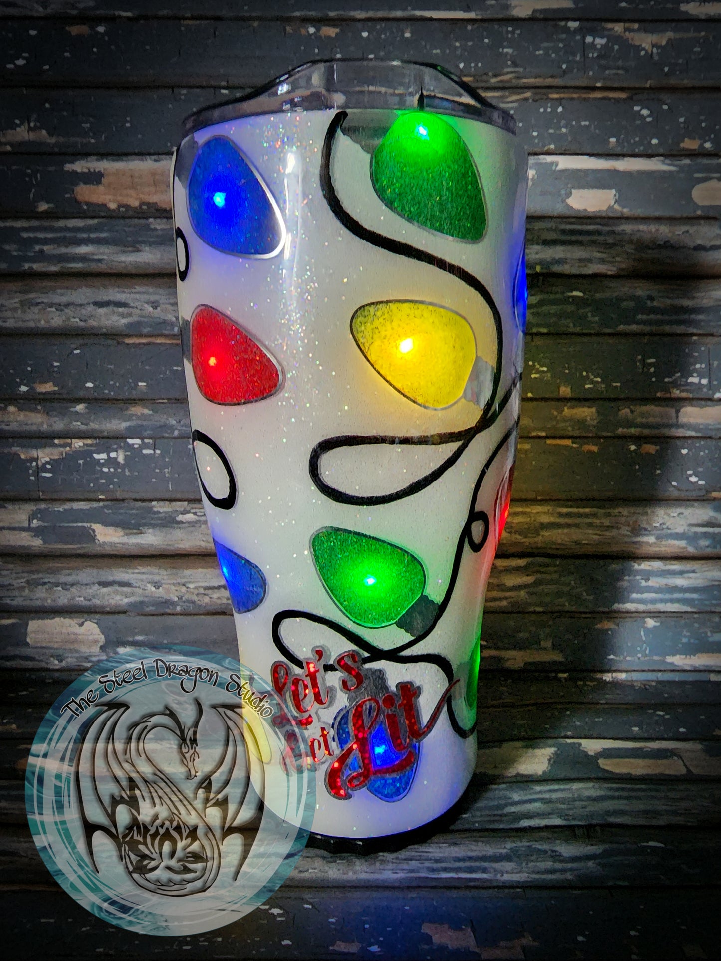 Christmas Light Tumbler