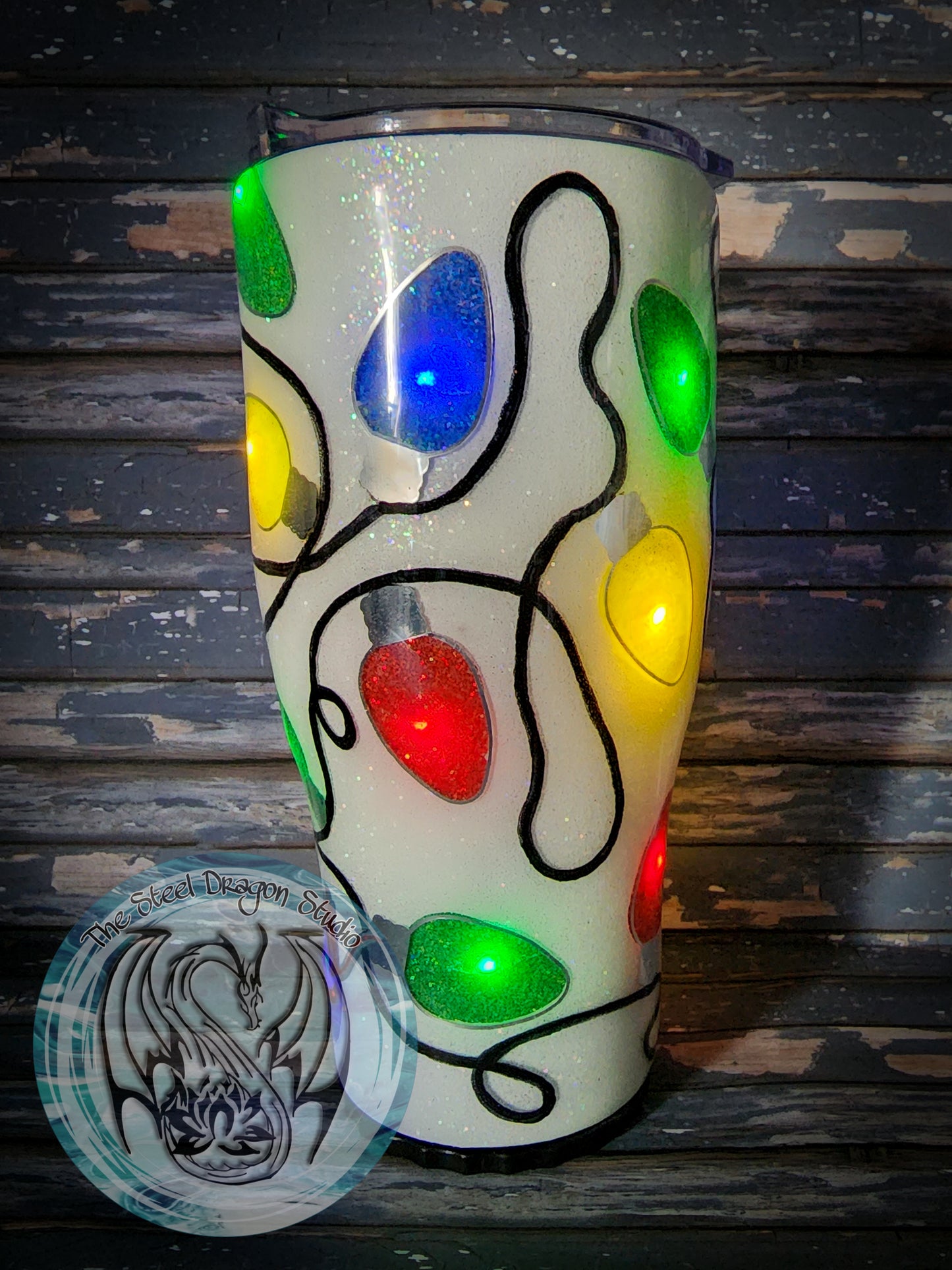 Christmas Light Tumbler