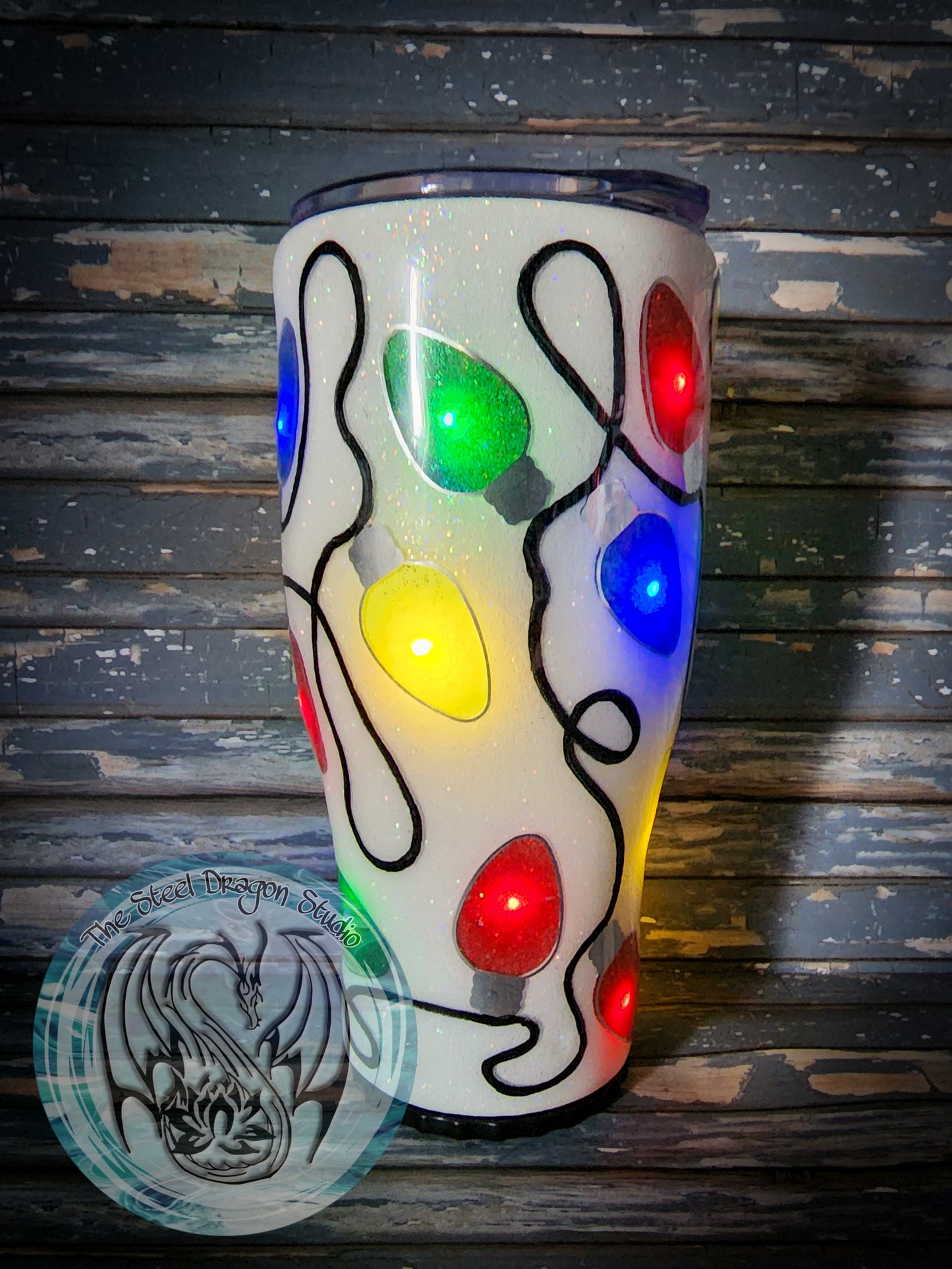 Christmas Light Tumbler