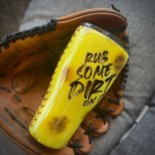 Softball mug - Rub Some Dirt on It